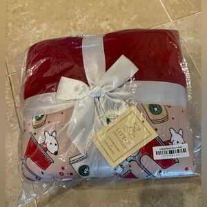 Little snuggles Target quilted bamboo blanket